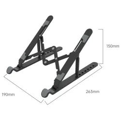 Podstawka do notebooka Orico PFB-A24-BK-BP składana