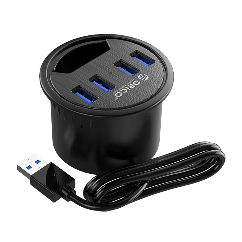 Hub USB Orico DESK-4U-BK-BP biurkowy 4 x USB 3.1 | PartsPC.pl
