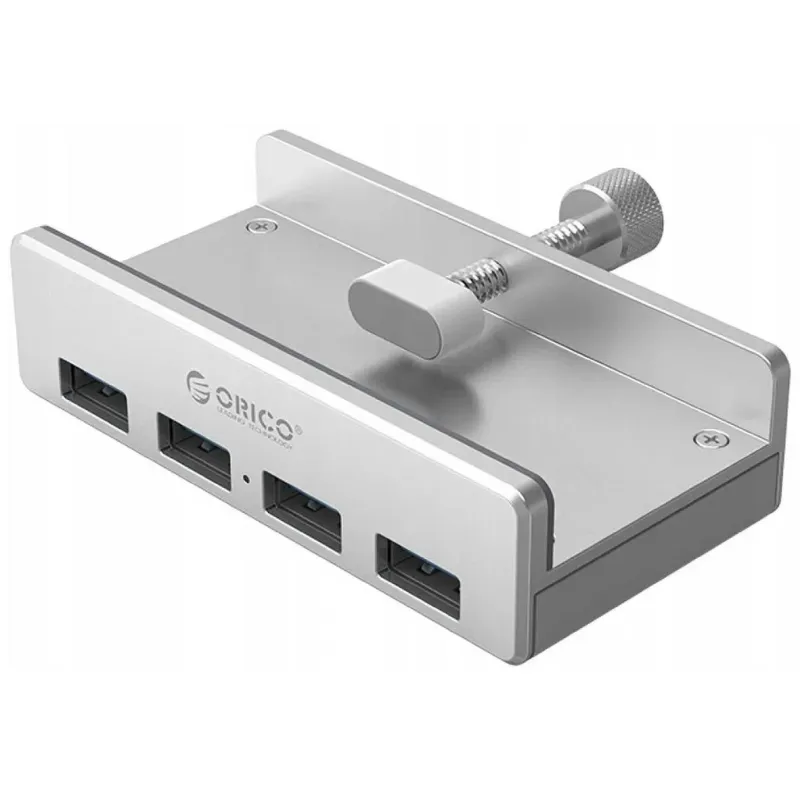 Hub USB Orico MH4PU-P-SV-BP 4x USB-A, 5Gbps, aktywny, biurko… | PartsPC.pl
