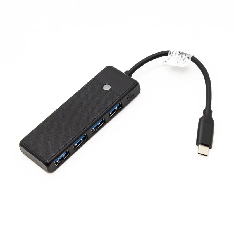 HUB USB-C Orico PAPW4A-C3-015-BK-EP 4 x USB-A 3.0 5Gbps, cza… | PartsPC.pl