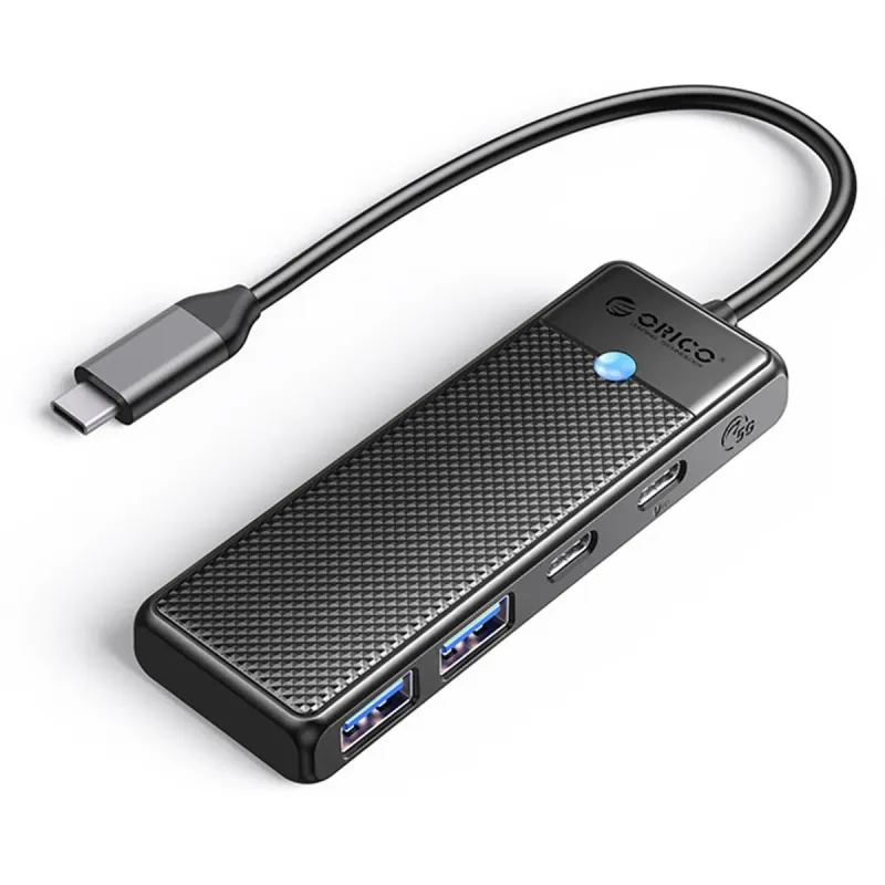 Hub USB-C Orico PAPW2AC-C3-015-BK-EP 2x USB-A, 2x USB-C, PD … | PartsPC.pl