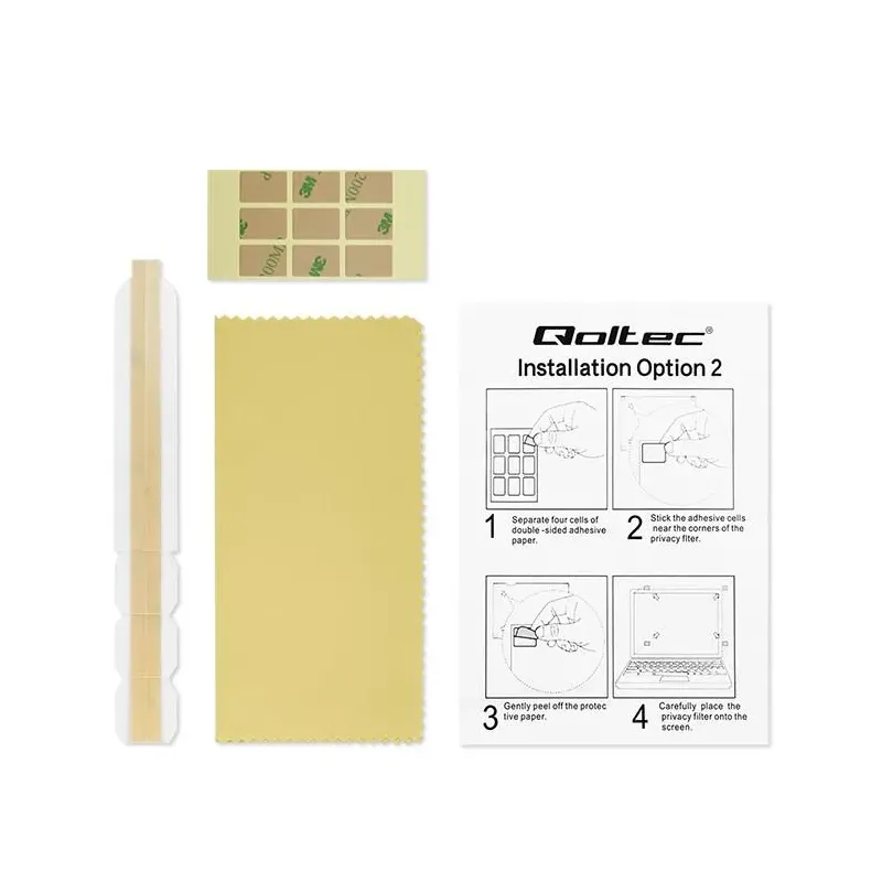 Filtr prywatyzujący RODO Qoltec 23.8" (16:9)