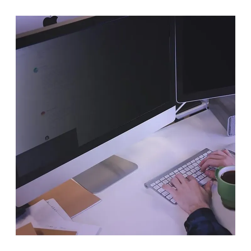 Filtr prywatyzujący RODO Qoltec 27" (16:9)