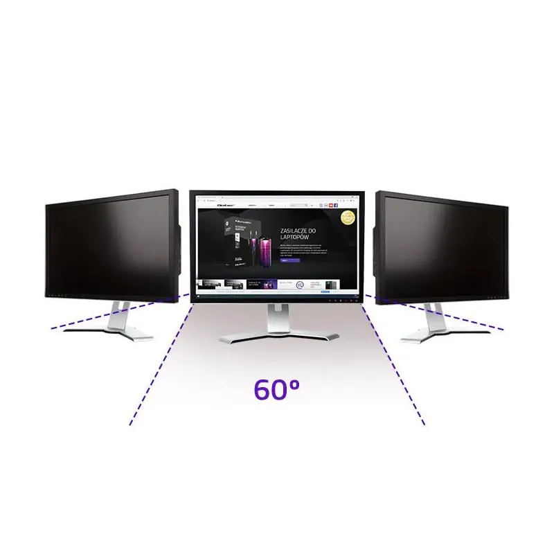 Filtr prywatyzujący RODO Qoltec 27" (16:9)