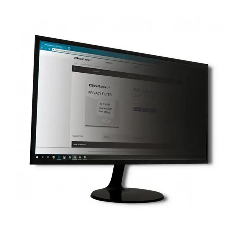 Filtr prywatyzujący RODO Qoltec 24" (16:10)