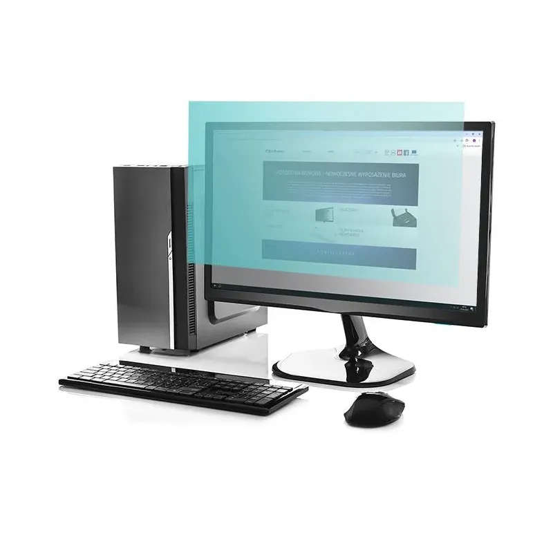 Filtr światła niebieskiego Qoltec 24" | 16:9 | Ochrona wzrok… | PartsPC.pl