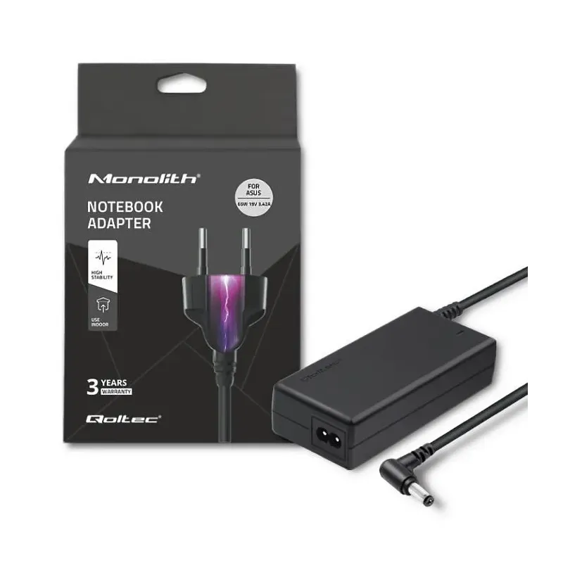 Zasilacz sieciowy Qoltec do Asus 65W 3,42A 19V 5.5*2.5