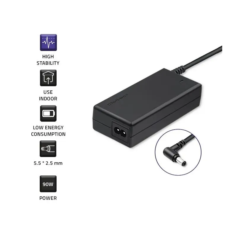 Zasilacz sieciowy Qoltec do Toshiba 90W 19V 4,9A 5.5*2.5