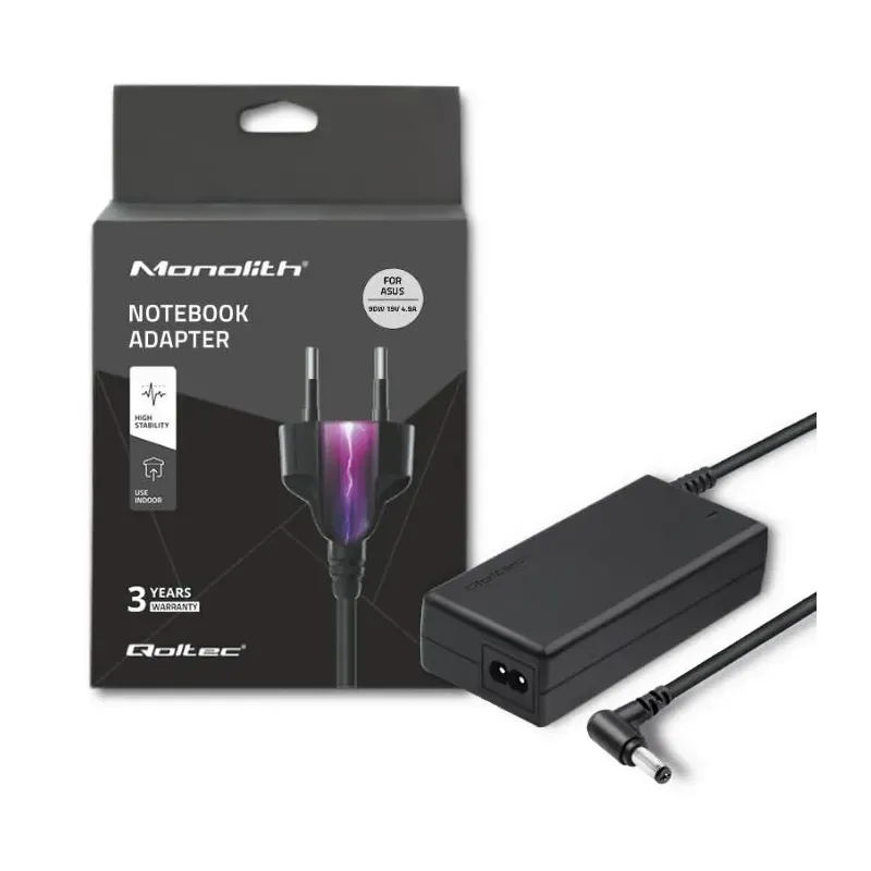 Zasilacz sieciowy Qoltec do Asus 90W 19V 4,9A 5.5*2.5
