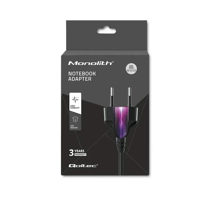 Zasilacz sieciowy Qoltec do Asus 65W 19V 3,42A 5.5*2.5