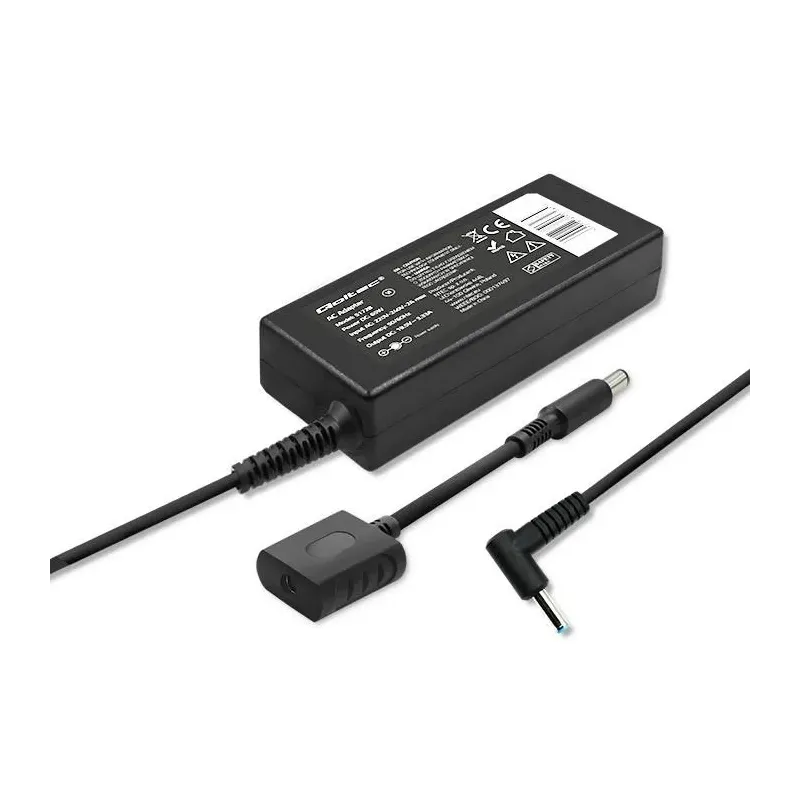 Zasilacz sieciowy Qoltec do HP 65W 19V 3.33A 4.5*3.0+ adapter