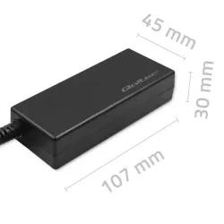 Zasilacz sieciowy Qoltec specjalizowany do Dell 65W | Smart Plug | 3