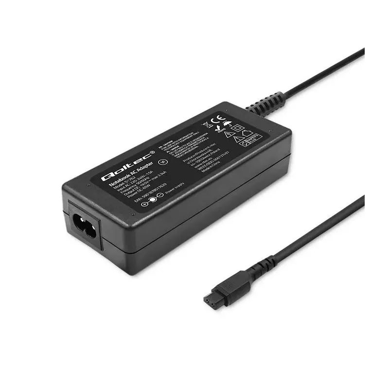 Zasilacz sieciowy Qoltec specjalizowany do Dell 65W | Smart Plug | 3