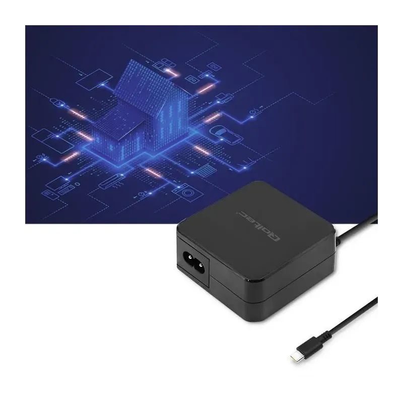 Zasilacz sieciowy Qoltec 65W | 5-20.3V | 2-3.25A | USB typ C | PD