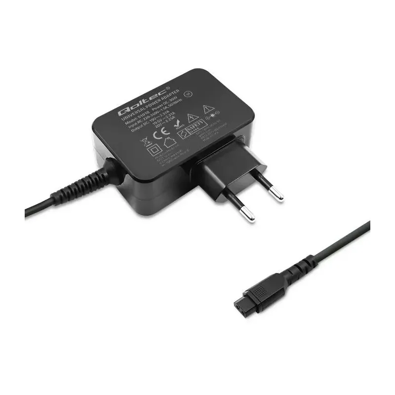 Zasilacz sieciowy Qoltec uniwersalny do laptopa 30W | 8 wtyczek