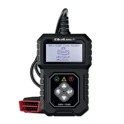 Tester cyfrowy Qoltec diagnostyczny ProLine | OBDII EOBD | 8V-25V | Dual