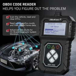 Tester cyfrowy Qoltec diagnostyczny ProLine | OBDII EOBD | 8V-25V | Dual