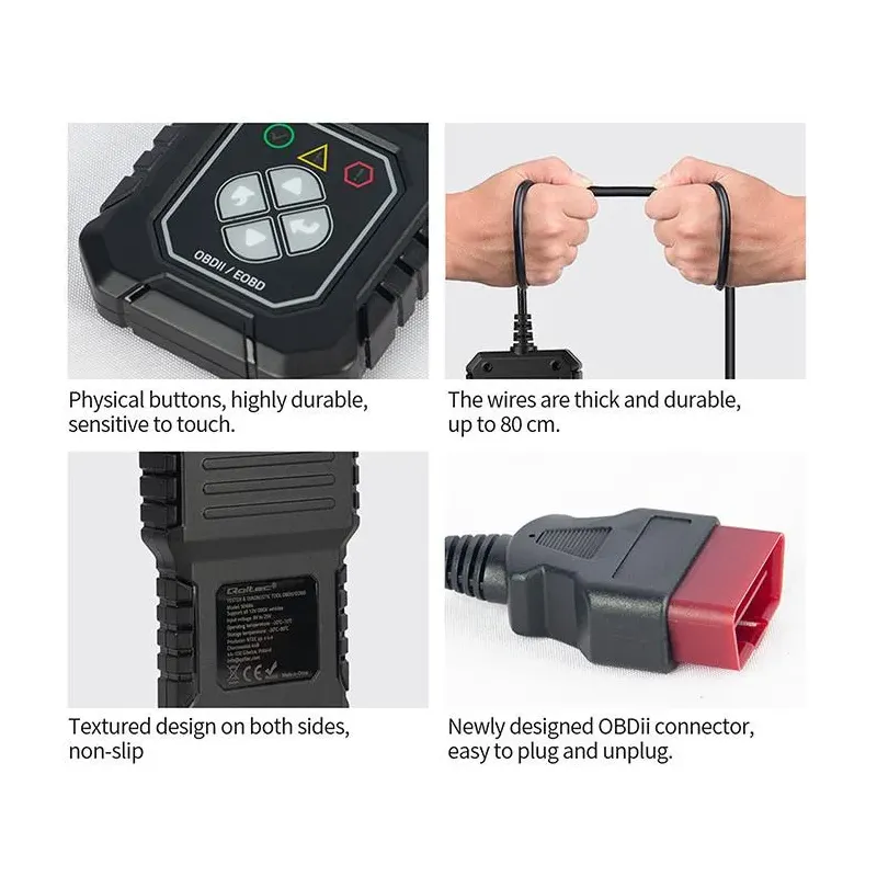 Tester cyfrowy Qoltec diagnostyczny ProLine | OBDII EOBD | 8V-25V | Dual