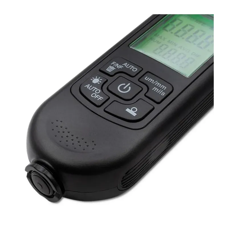 Miernik grubości lakieru Qoltec z wyświetlaczem LCD | 0 ~ 2000um
