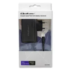 Ładowarka sieciowa Qoltec 15W | 5V | 3A | 2.5*0.7