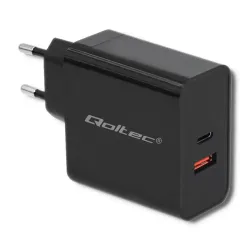 Ładowarka sieciowa Qoltec 63W | 5-20V | 1.5-3A | USB typ... | PartsPC.pl
