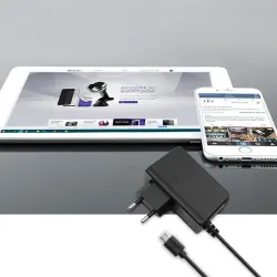 Ładowarka sieciowa Qoltec 15W | 5V | 3A | micro USB