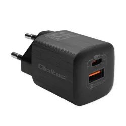 Ładowarka sieciowa Qoltec 35W GaN ULTRA | 5-20V | 2.25-3A | 1 x USB typ C