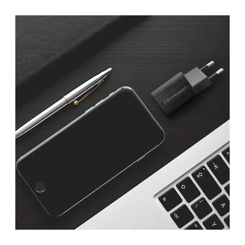 Ładowarka sieciowa Qoltec 35W GaN ULTRA | 5-20V | 2.25-3A | 1 x USB typ C