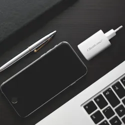 Ładowarka sieciowa Qoltec 65W GaN ULTRA | 5-20V | 2.25-3.25A | 1 x USB typ