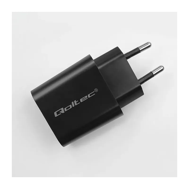 Ładowarka sieciowa Qoltec Super Quick PD | USB-C | 20W | 5-12V | 1.67-3A |