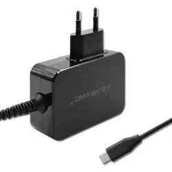 Ładowarka sieciowa Qoltec GaN POWER PRO | 1xUSB-C | 65W | 5-20V | 3-3.25A |