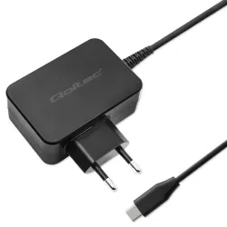 Ładowarka sieciowa Qoltec GaN POWER PRO | 1xUSB-C | 65W | 5-20V | 3-3.25A |