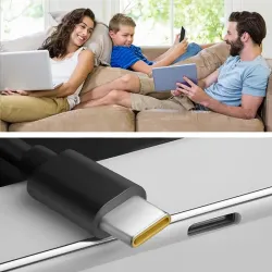 Ładowarka sieciowa Qoltec GaN POWER PRO | 1xUSB-C | 90W | 5-20V | 3-4.5A |