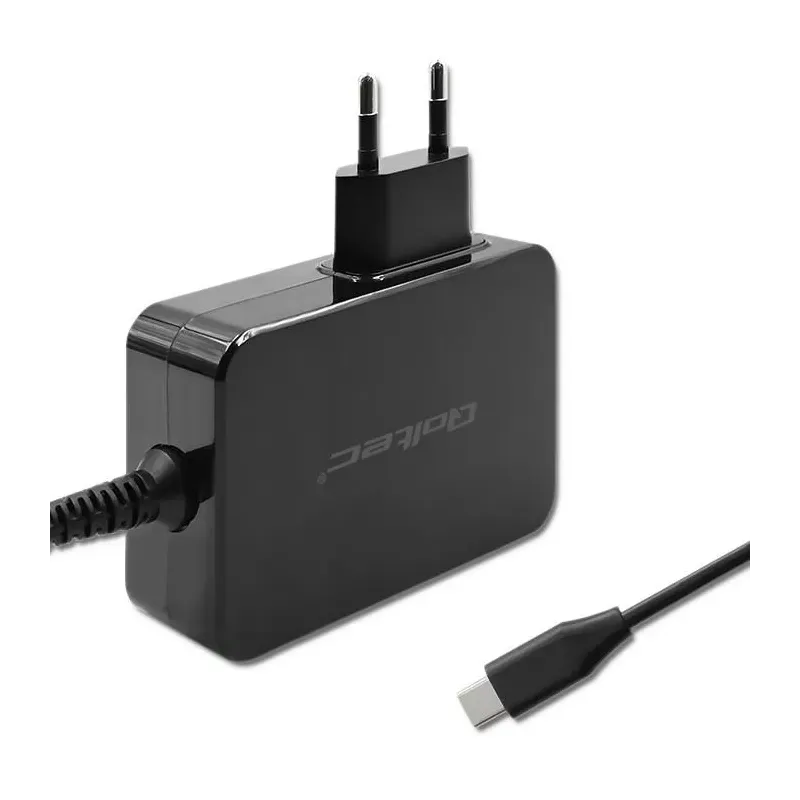 Ładowarka sieciowa Qoltec GaN POWER PRO | 1xUSB-C | 90W | 5-20V | 3-4.5A |