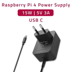 Ładowarka Qoltec Super FAST PD do Raspberry PI 4 | USB-C | 15W | 5V | 3A |