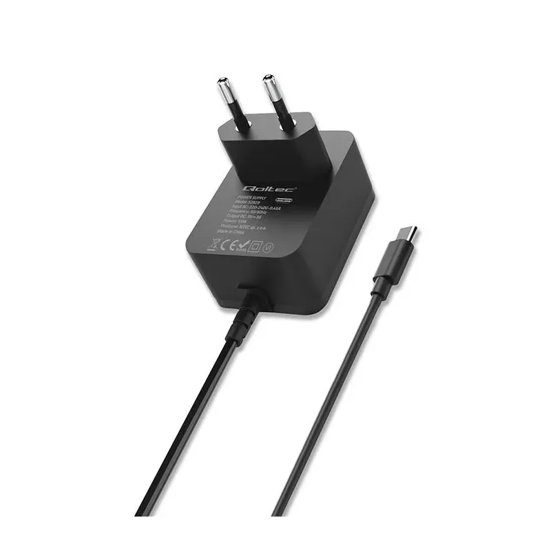 Ładowarka Qoltec Super FAST PD do Raspberry PI 4 | USB-C | 15W | 5V | 3A |