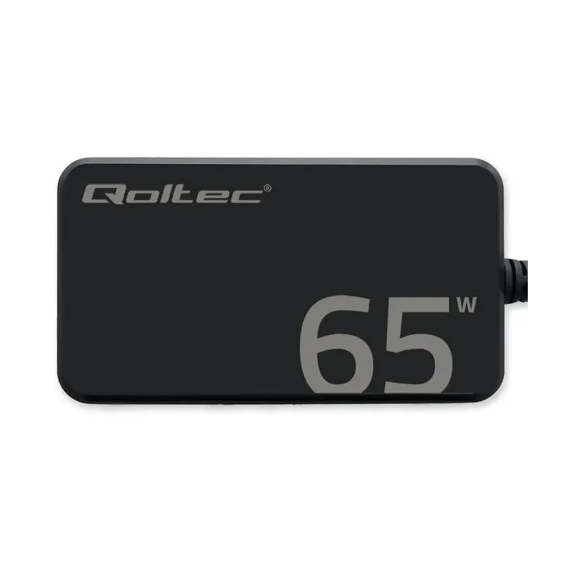 Ładowarka sieciowa Qoltec 65W GaN Super Fast SLIM | PartsPC.pl