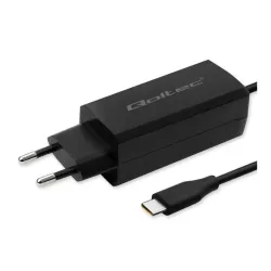 Ładowarka sieciowa Qoltec 65W GaN Super Fast | 5-20V | 3-3.25A | USB-C 3.1