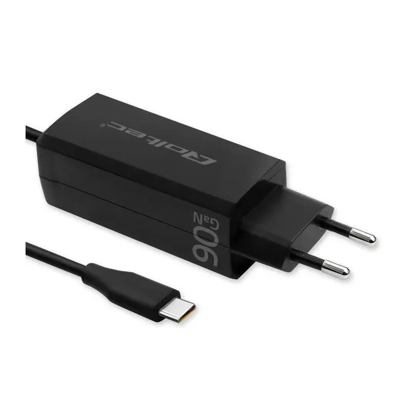 Ładowarka sieciowa Qoltec 90W GaN Super Fast | 5-20V | 3-4.5A | USB-C 3.1 |