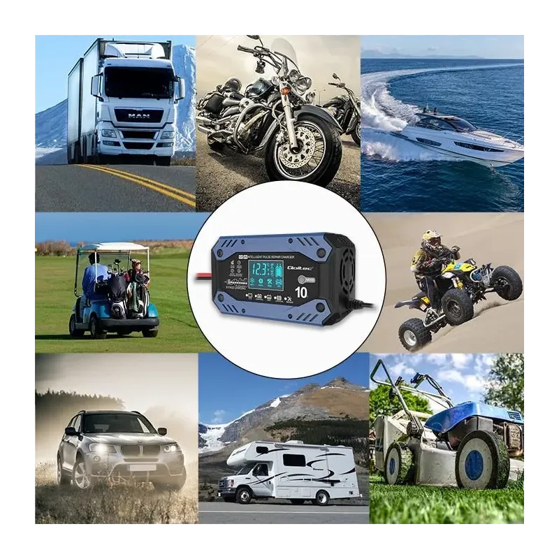 Ładowarka inteligentna Qoltec do akumulatora STD AGM GEL LiFePO4 |