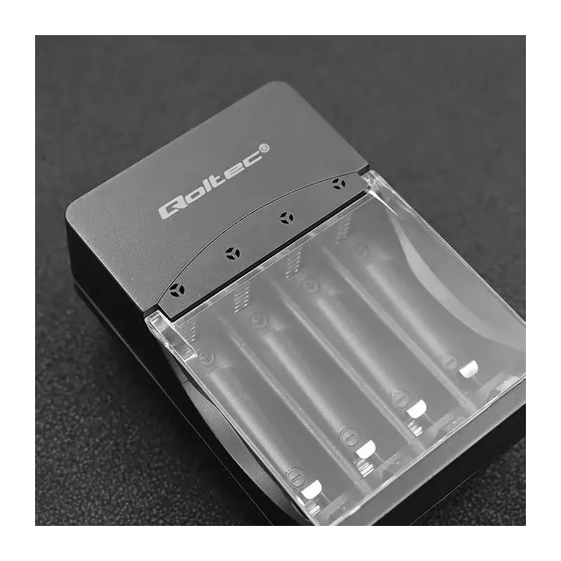 Ładowarka Qoltec do akumulatorków Ni-MH typu R03 AAA R6 AA