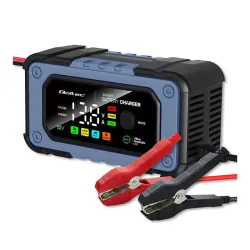 Prostownik Qoltec do akumulatora z funkcją naprawy | Inteligentna