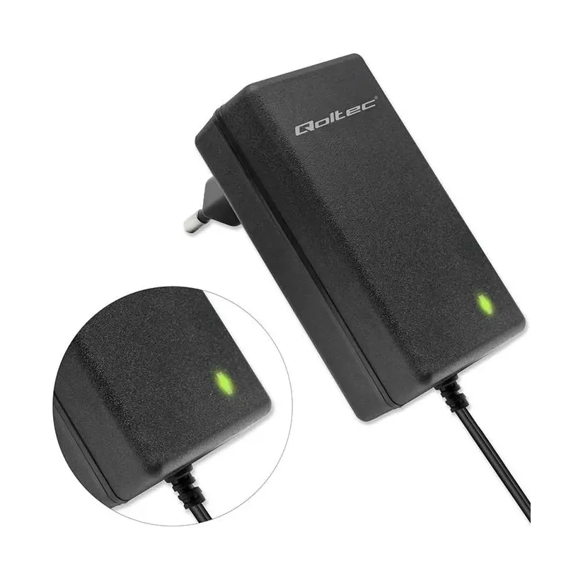 Ładowarka do akumulatora Qoltec AGM GEL STD 6V 12V | 1.5A | Prostownik z