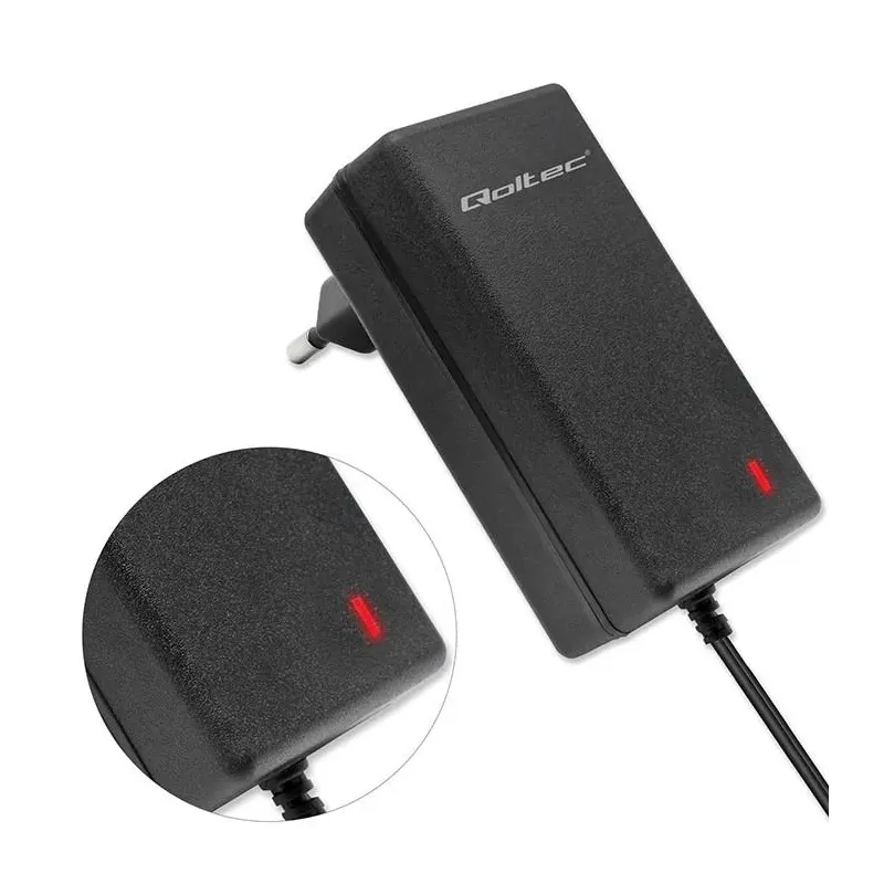 Ładowarka do akumulatora Qoltec AGM GEL STD 6V 12V | 1.5A | Prostownik z