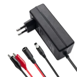 Ładowarka do akumulatora Qoltec AGM GEL STD 6V 12V | 1.5A | Prostownik z