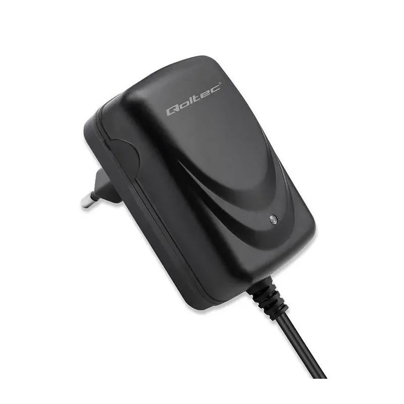 Ładowarka do akumulatora Qoltec AGM GEL STD 12V | 1A | Prostownik z