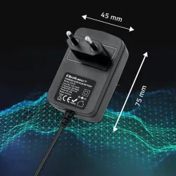 Ładowarka do akumulatora Qoltec AGM GEL STD 6V | 1A | Prostownik z