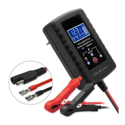 Ładowarka do akumulatora Qoltec AGM GEL STD 6V/12V | 2A | Prostownik z