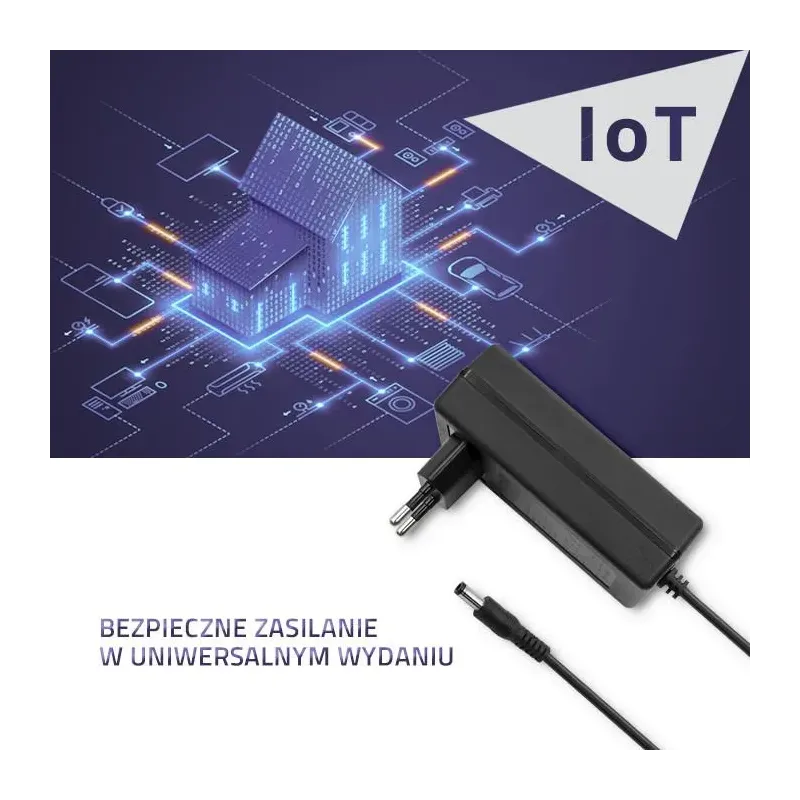 Zasilacz sieciowy Qoltec wtyczkowy 25W | 5V | 5A | 5.5*2.5