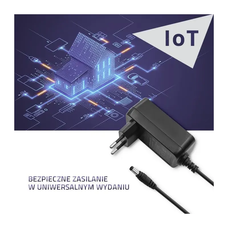 Zasilacz sieciowy Qoltec wtyczkowy 27W | 9V | 3A | 5.5*2.5